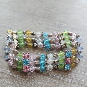 Lia Sophia Pastel Crystal Bracelet